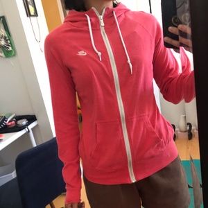 Nike Medium Women's Watermelon Pink Zip-Up Hoodie